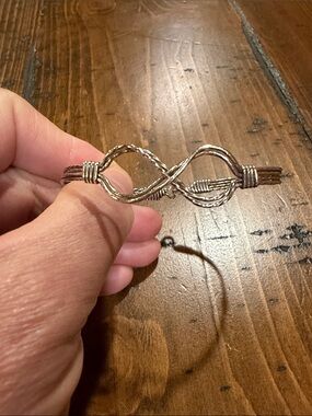 Ronaldo Infinity Silver Bracelet